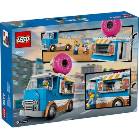 Lego City Doughnut Truck για 5+ Ετών 196τμχ