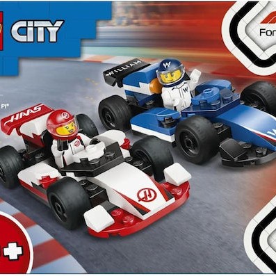 Lego City F1® Williams Racing & Haas F1® Race Cars για 4+ Ετών 92τμχ