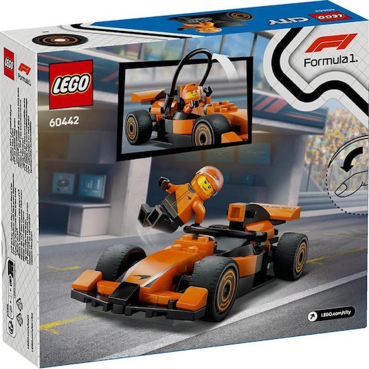 Lego City F1® Driver With Mclaren Race Car για 6+ Ετών 86τμχ