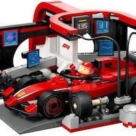 Lego City F1® Pit Stop & Pit Crew with Ferrari Car για 6+ Ετών 322τμχ