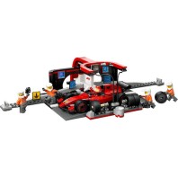 Lego City F1® Pit Stop & Pit Crew with Ferrari Car για 6+ Ετών 322τμχ