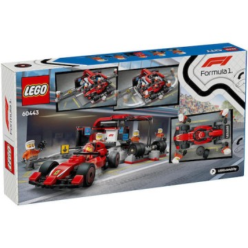 Lego City F1® Pit Stop & Pit Crew with Ferrari Car για 6+ Ετών 322τμχ