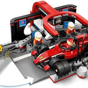 Lego City F1® Pit Stop & Pit Crew with Ferrari Car για 6+ Ετών 322τμχ
