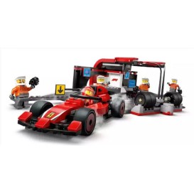 Lego City F1® Pit Stop & Pit Crew with Ferrari Car για 6+ Ετών 322τμχ