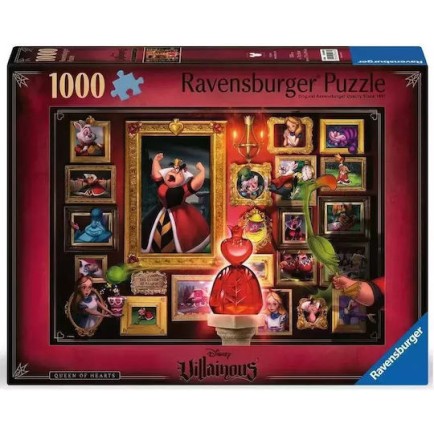 Villainous Disney Queen Of Hearts Puzzle 2D 1000pcs
