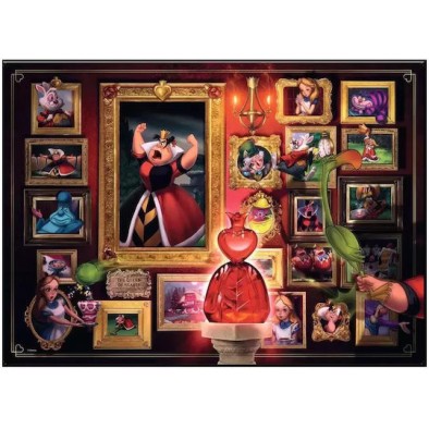 Villainous Disney Queen Of Hearts Puzzle 2D 1000pcs