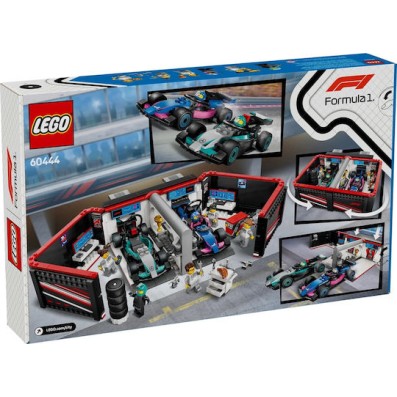 Lego City F1® Garage & Mercedes-AMG & Alpine Cars για 7+ Ετών 678τμχ
