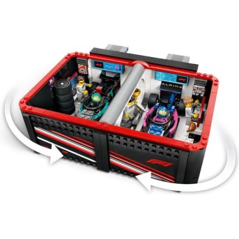 Lego City F1® Garage & Mercedes-AMG & Alpine Cars για 7+ Ετών 678τμχ