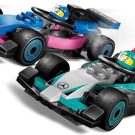 Lego City F1® Garage & Mercedes-AMG & Alpine Cars για 7+ Ετών 678τμχ