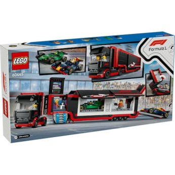 Lego City F1® Truck with RB20 & AMR24 F1® Cars για 8+ Ετών 1086τμχ