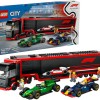 Lego City F1® Truck with RB20 & AMR24 F1® Cars για 8+ Ετών 1086τμχ