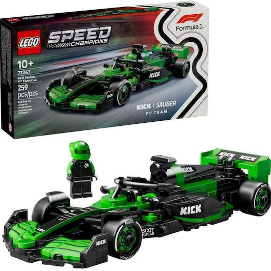 Lego Speed Champions Kick Sauber F1® Team C44 Race Car για 10+ Ετών 259τμχ