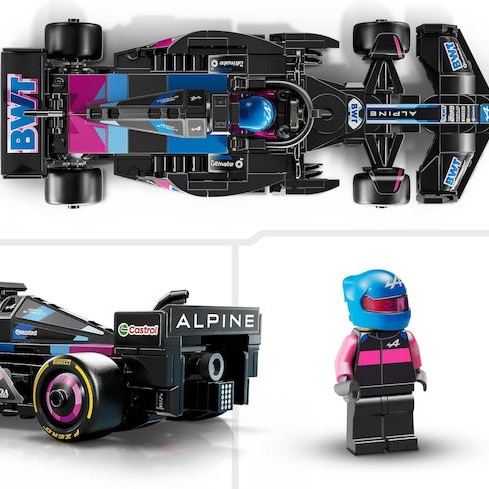 Lego Speed Champions F1 BWT Alpine Racing Car για 10+ Ετών 258τμχ