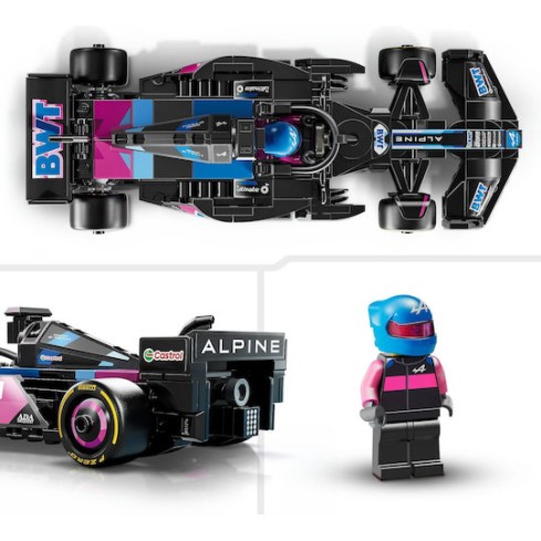 Lego Speed Champions F1 BWT Alpine Racing Car για 10+ Ετών 258τμχ