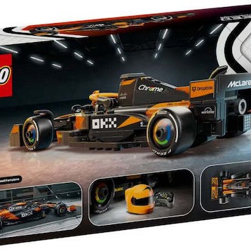 Lego Speed Champions Mclaren F1 Team MCL38 Race Car για 10+ Ετών 269τμχ