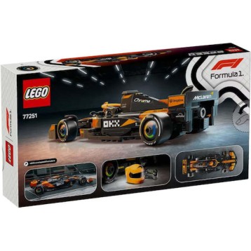 Lego Speed Champions Mclaren F1 Team MCL38 Race Car για 10+ Ετών 269τμχ