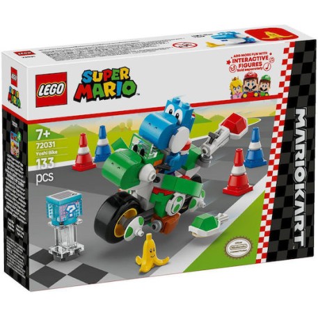 Lego Super Mario Mario Kart - Yoshi Bike για 7+ Ετών 133τμχ