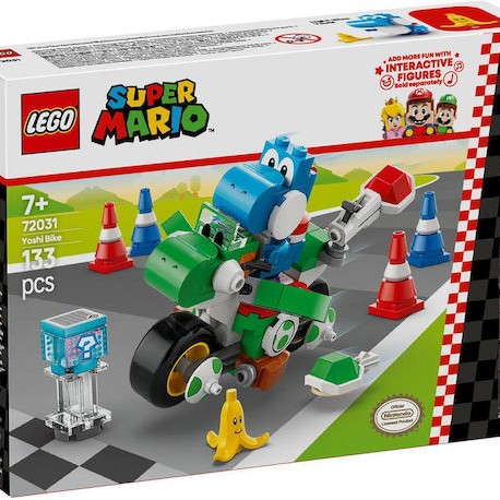 Lego Super Mario Mario Kart - Yoshi Bike για 7+ Ετών 133τμχ