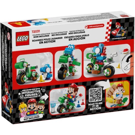 Lego Super Mario Mario Kart - Yoshi Bike για 7+ Ετών 133τμχ
