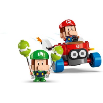 Lego Super Mario Mario Kart Baby Mario vs. Baby Luigi για 8+ Ετών 321τμχ