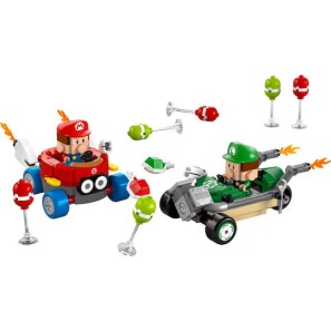 Lego Super Mario Mario Kart Baby Mario vs. Baby Luigi για 8+ Ετών 321τμχ