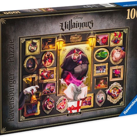Disney Villainous Ratigan Puzzle 1000pc