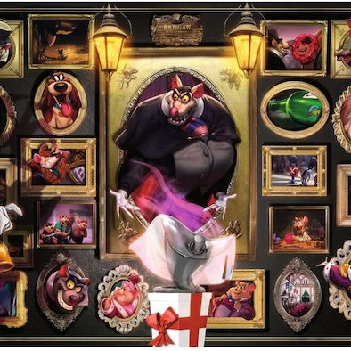 Disney Villainous Ratigan Puzzle 1000pc