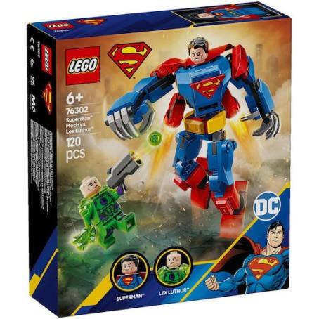 Lego DC Super Heroes Superman Mech vs. Lex Luthor για 6+ Ετών 120τμχ