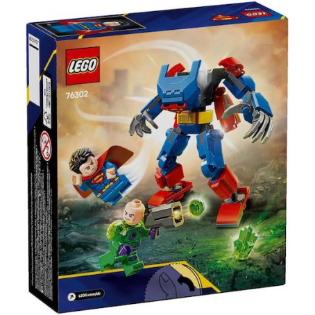 Lego DC Super Heroes Superman Mech vs. Lex Luthor για 6+ Ετών 120τμχ