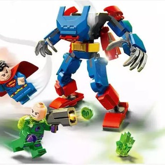 Lego DC Super Heroes Superman Mech vs. Lex Luthor για 6+ Ετών 120τμχ