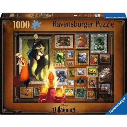 Ravensburger Puzzle Villainous Scar 1000 Pieces
