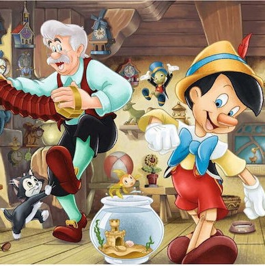 Ravensburger Puzzle Disney Collector's Edition Pinocchio 1000 Pieces