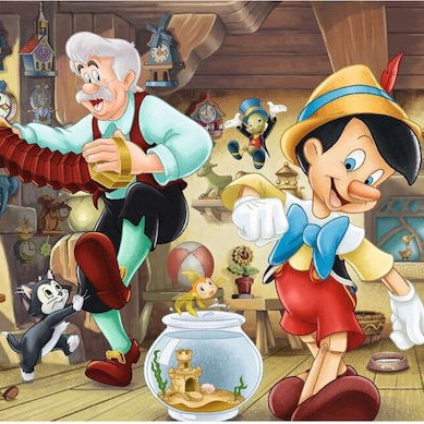 Ravensburger Puzzle Disney Collector's Edition Pinocchio 1000 Pieces