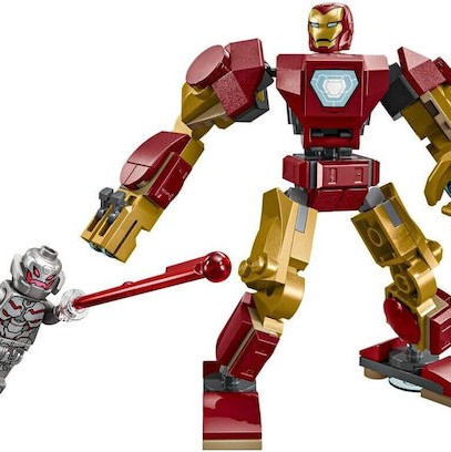 Lego Marvel Iron Man Mech vs. Ultron για 6+ Ετών 101τμχ
