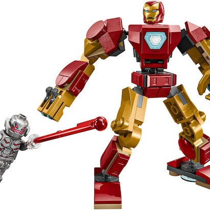 Lego Marvel Iron Man Mech vs. Ultron για 6+ Ετών 101τμχ