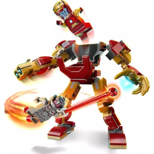 Lego Marvel Iron Man Mech vs. Ultron για 6+ Ετών 101τμχ