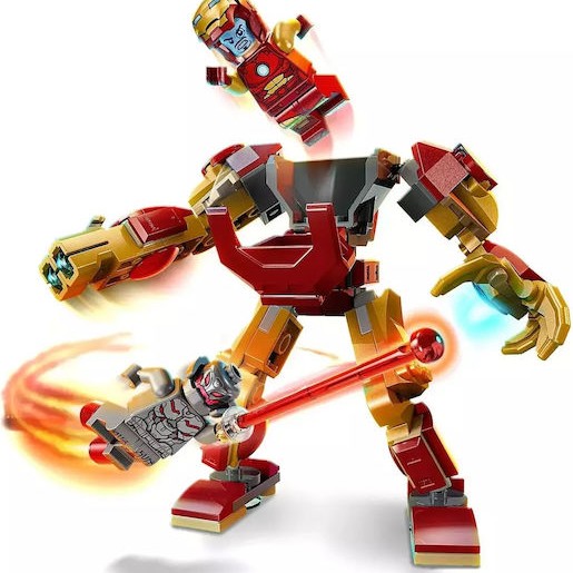 Lego Marvel Iron Man Mech vs. Ultron για 6+ Ετών 101τμχ