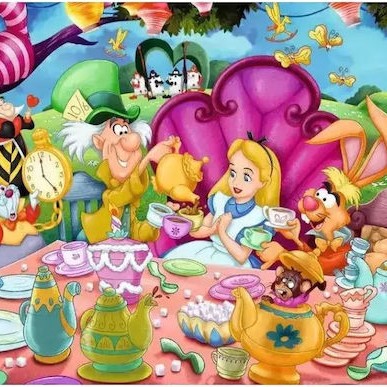 Alice In Wonderland Puzzle 2D 1000pcs