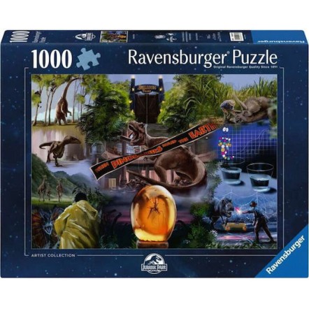 Ravensburger Puzzle Universal Vault Movie Collection Jurassic Park 1000 Pieces