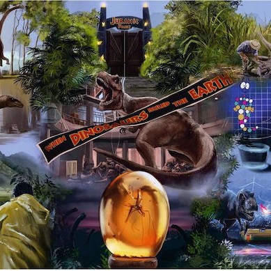 Ravensburger Puzzle Universal Vault Movie Collection Jurassic Park 1000 Pieces