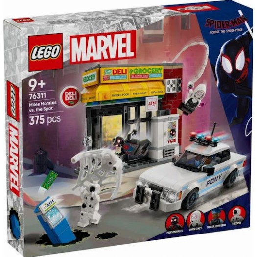 Lego Marvel Super Heroes Spider-Verse: Mile Morales vs The Spot για 9+ Ετών 375τμχ
