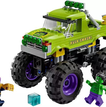 Lego Marvel The Hulk Truck vs. Thanos για 7+ Ετών 229τμχ