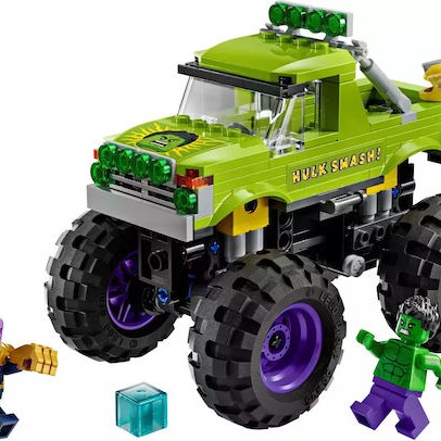 Lego Marvel The Hulk Truck vs. Thanos για 7+ Ετών 229τμχ