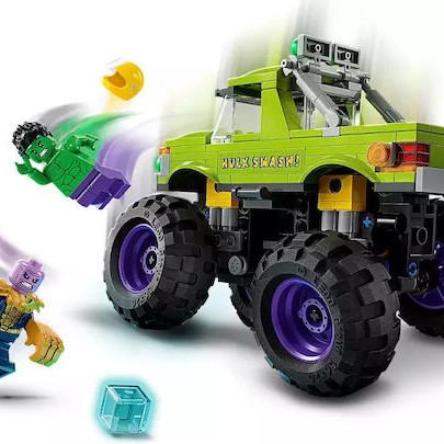 Lego Marvel The Hulk Truck vs. Thanos για 7+ Ετών 229τμχ