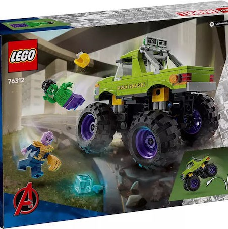 Lego Marvel The Hulk Truck vs. Thanos για 7+ Ετών 229τμχ