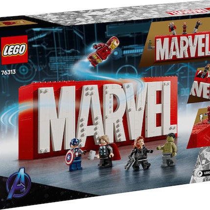 Lego Marvel Super Heroes - MARVEL Logo & Minifigures για 12+ Ετών 931τμχ