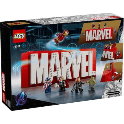 Lego Marvel Super Heroes - MARVEL Logo & Minifigures για 12+ Ετών 931τμχ