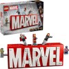 Lego Marvel Super Heroes - MARVEL Logo & Minifigures για 12+ Ετών 931τμχ