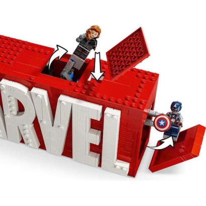 Lego Marvel Super Heroes - MARVEL Logo & Minifigures για 12+ Ετών 931τμχ