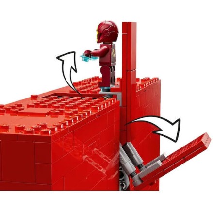 Lego Marvel Super Heroes - MARVEL Logo & Minifigures για 12+ Ετών 931τμχ